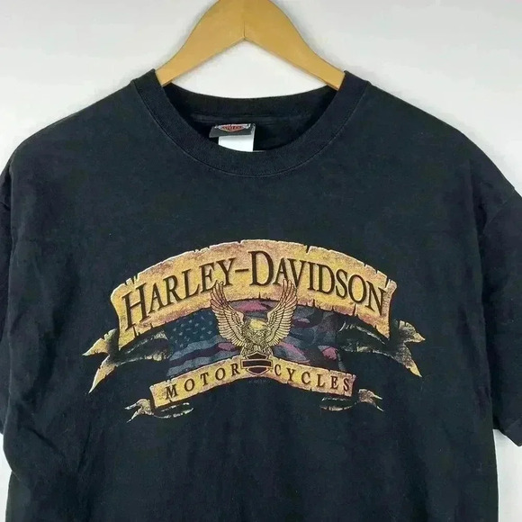 Vintage Wildcat Harley-Davidson Graphic Tee Shirt - London, KY - Picture 5 of 6